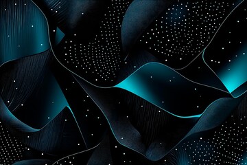 abstract close-up of a glowing blue digital circuit board, showcasing intricate connections and tech