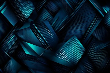 abstract close-up of a glowing blue digital circuit board, showcasing intricate connections and tech