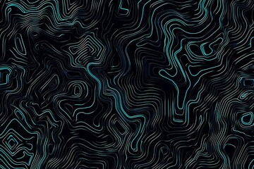 abstract close-up of a glowing blue digital circuit board, showcasing intricate connections and tech