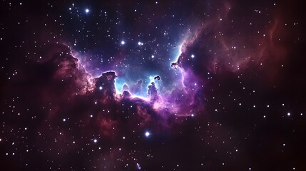 Aufkleber - Captivating Cosmic Nebula A Mesmerizing Glimpse into the Depths of the Universe Revealing the Breathtaking Beauty and Mystery of the Cosmos