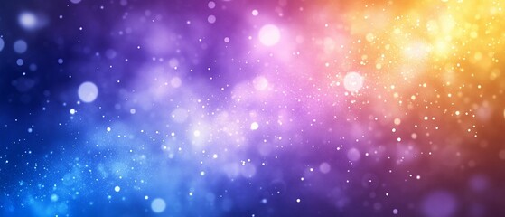 Wall Mural - Abstract Colorful Background With Sparkling Lights