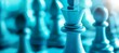 © Huzaifa - An abstract image of business strategy compared with chess