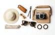 © Mona - Design - travel accessories flat lay arrangement