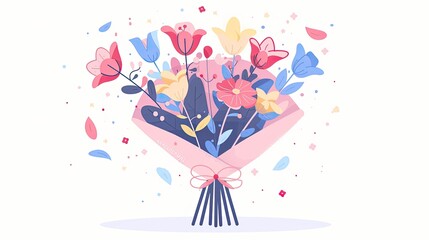 Wall Mural - Floral bouquet 