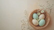 © Katsiaryna - Minimalist Easter Composition