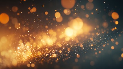 Leinwandbilder - A close-up of light particles speeding through a void, glowing brightly as they move, capturing the concept of light speed in a scientific and abstract manner