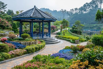 Green day natural blue park tourism garden.