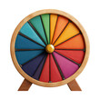 © Putra - Colorful 3D Wheel of Fortune Isolated on White Background