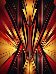 Wall Mural - yellow to red smooth grainy texture gradient with glowing noise background, Art decoration