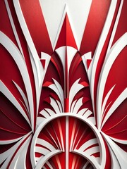 Wall Mural - red to white smooth grainy texture gradient with glowing noise background, Art decoration