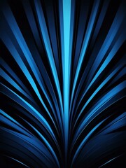 Wall Mural - black to blue smooth grainy texture gradient with glowing noise background, Art decoration