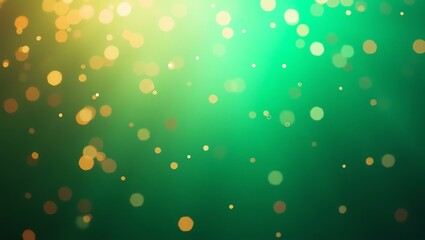 Wall Mural - green confetti vibrant mood celebration explosion on gradient party colors background