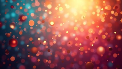 Wall Mural - gold confetti vibrant mood celebration explosion on gradient party colors background