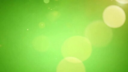 Wall Mural - lime green bokeh: abstract background of soft, glowing lime green bokeh circles, perfect for overlay