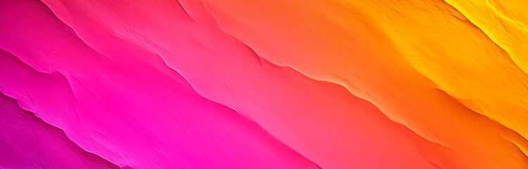 Wall Mural - Pink and orange gradient background creating flowing abstract design