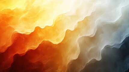 Wall Mural - a bright and uplifting gradient transitioning from golden yellow to pale peach,