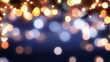 © logitech - Festive lights bokeh background with pine branches, perfect for holiday greeting cards or website banners
