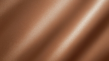 Fototapete - Smooth, polished metallic surface with a rich brownish-gold hue, reflecting light and creating subtle shadows. The modern, minimalist aesthetic emphasizes the luxurious sheen of the metal, with no vis