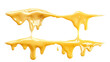© Komora - Melted cheese dripping on transparent background