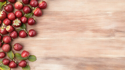 Wall Mural - Strawberry are a healthy food. And it is a useful.