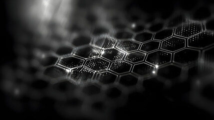 Abstract network data flow, digital technology background