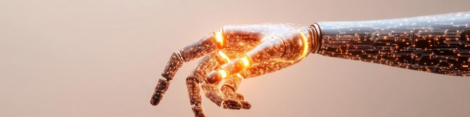 Poster - Futuristic AI Security Cybernetic Circuitry Aesthetic with Digital Lock Icon for Advanced Network Defense Visuals and Cybersecurity Industry Branding