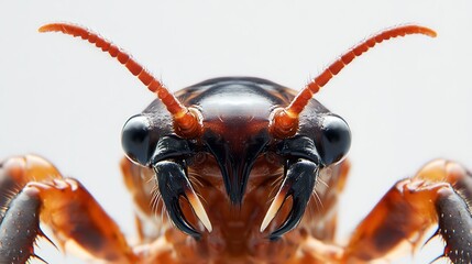 Macro Photography of a Tiger Beetle: A Detailed Look at Nature's Predator