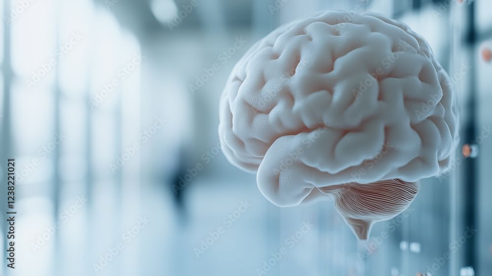 Human Brain Model: A detailed anatomical model of a human brain ...