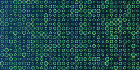 Wall Mural - dark abstract partially faded spotted pattern, circular gradient shapes, spots with random sizes and