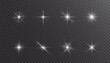 © Valeriia - Bright white glow of light lens reflection. Abstract glow and glare effect for illustrations and game interface design. Vector