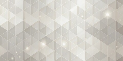 Leinwandbilder - Abstract Geometric Pattern with Subtle Light Effects and Gray Hues