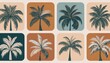 © ISRA COLLECTIONS - seamless pattern with palm trees