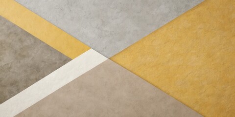 Poster - Abstract Geometric Earthy Tone Paper Texture Background Featuring Diagonal Lines and Neutral Colors