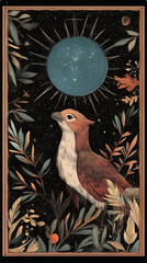 Wall Mural - tarot illustrations in modern style