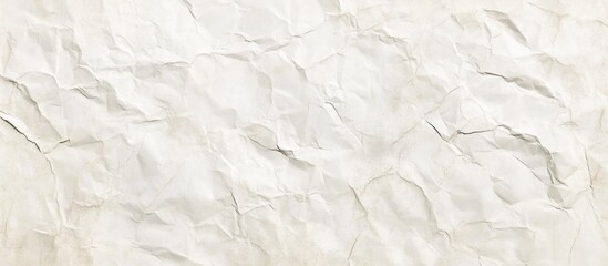Canvas Print - crumpled paper texture background with light creases and folds