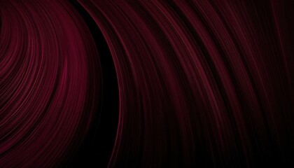 Poster - abstract crimson swirl with curved lines and dynamic motion, ideal for modern digital art or graphic design projects
