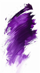 Aufkleber - Bold purple brush strokes create an engaging visual that captures the essence of artistic creativity and expression
