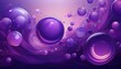 © richard - abstract big violet purple large and small bubbles background