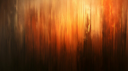 Wall Mural - rich brown gradient with a brushed texture and warm, glowing light creating depth and warmth