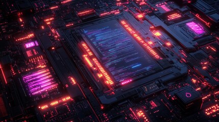 Programming Code Development Software with Modern Computer Interface and Ambient Lighting