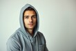 © iushakovsky - Male person wearing a hood