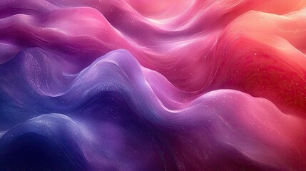 Wall Mural - abstract colorful waves with sparkling texture