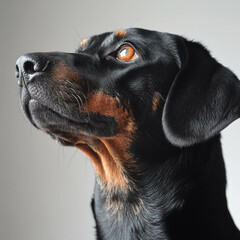 Wall Mural - Hound Dog Isolated