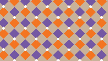 seamless geometric pattern combination of rhombus shapes with different sizes colorful