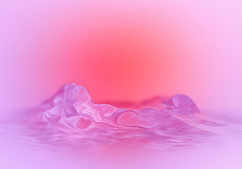 Wall Mural - pink background