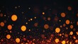© Toni DiSalvo - Fire embers bokeh dots on black background