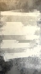 Wall Mural - Abstract background with gray and white brush strokes creating a textured and artistic design