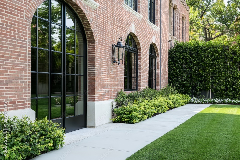 Classic brick texture for architectural facade, construction, and ...