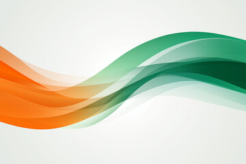 Wall Mural - abstract colorful wave background
