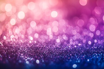 glitter vintage lights background. silver, blue and pink. de-focused